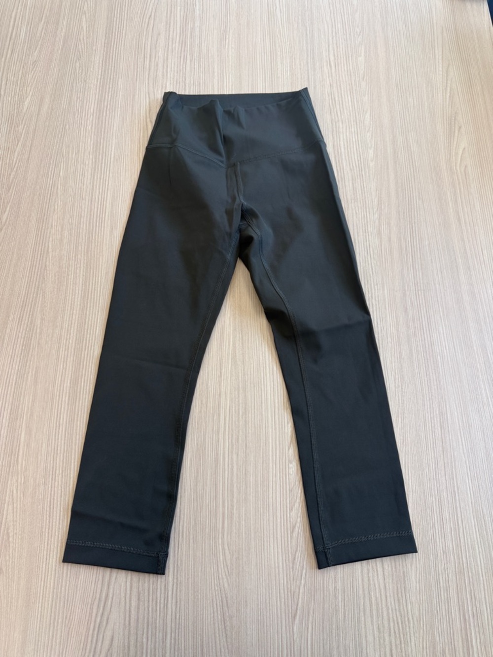 Olive green capri  Leggings